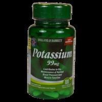 Holland & Barrett Potassium 100 Caplets 99mg - 100 Caplets