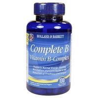 Holland & Barrett Complete B Vitamin B Complex 100 Caplets - 100   Caplets