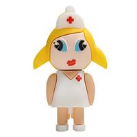 Hot New Cartoon Female Nurse USB2.0 8GB Flash Drive U Disk Memory Stick