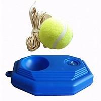 Hot Heavy Duty Tennis Training Tool Exercise Tennis Ball Self-study Rebound Ball with Tennis Trainer Baseboard Sparring Device