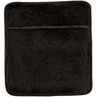 Hotties Thermal Packs Limited Black Faux Fur Microhottie Microwave Hot Water Bottle