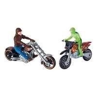 Hot Wheels Motorcycle With Rider - Airy 8