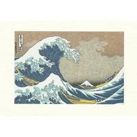 hokusais great wave off kanagawa greeting card