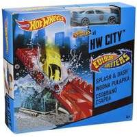 Hot Wheels Toy HW City Colour Shifters Swamp Splash and Dash Playset