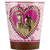 horse friends party cups 21436