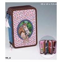 horse dreams triple layer filled jeans pencil case 5799