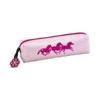 horse friends pink pencil case 30360
