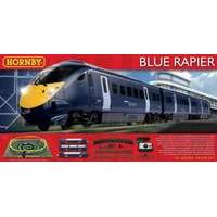 hornby r1139 blue rapier class 395 00 gauge electric train set