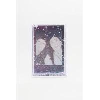 Holographic Glitter Instax Mini Frame, SILVER