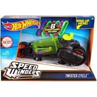 Hot Wheels Speed Winders Twisted Cycle Vehicle - Yellow