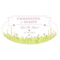 Homespun Charm Large PVC Sticker