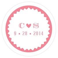 Homespun Charm Small Sticker