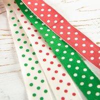 House of Alistair Christmas Spotty Ribbon Bundle 377391