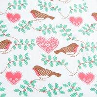 Holly and Robin 1.5m Cotton Fabric 407968