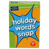 Holiday Words Snap Card Game