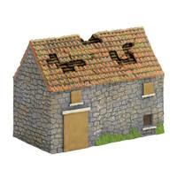 Hornby R9649 Derelict Outhouse Farm Building