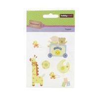 Hobbycraft Papercraft Toppers New Baby With Giraffe