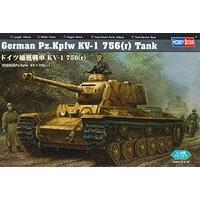 Hobbyboss 1:48 - German Pz.kpfw Kv-1 756(r) Tank