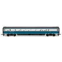 Hornby 00 Gauge Br Mk3 Tgs Coach With Lights (blue/ Yellow)
