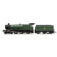 Hornby 00 Gauge 260mm Gwr 4-6-0 Rood Ashton Hall 4900 Class Steam Locomotive