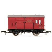 hornby 00 gauge 80mm br ex gwr horse box wagon model