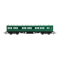 Hornby R4719 Sr 58\' Maunsell Rebuilt Six Compart. Lavatory Brake Comp