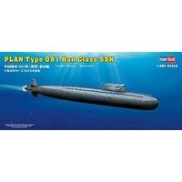 hobbyboss 1350 plan type091 han class submarine