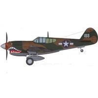 Hobbyboss 1:48 - P-40e Kitty Hawk Fighter