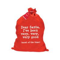 Home Collection Christmas Large Sack - Ive Been Very Good