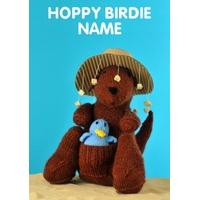 Hoppy Birdie | Personalised Birthday Card