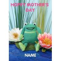 hoppy day personalised mothers day card mi1066