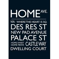Home Ave | New Home Card