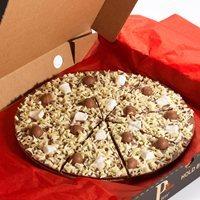 honeycomb and marshmallow chocolate pizza 12