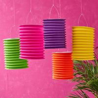 Hot Summer Paper Party Lanterns