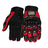 Hot 1 Pair Carbon Fiber Pro-Biker Bike Motorcycle Gloves Outdoor Sports Cycling Racing Driving Gloves Full Finger