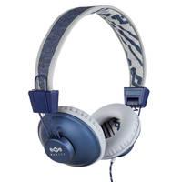 House of Marley Positive Vibration Headphones W/Mic Denim