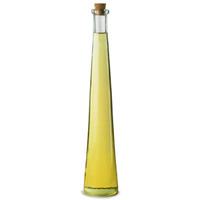 home made glass bottle with cork stopper 250ml pack of 6