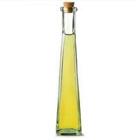 Home Made Glass Bottle with Cork Stopper 130ml (Pack of 6)