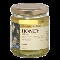 Holland & Barrett Clear Acacia Honey 340g - 340 g