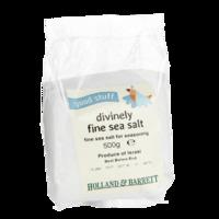 Holland & Barrett Divinely Fine Sea Salt 500g - 500 g