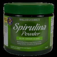 holland barrett spirulina powder 7000mg 110g 110g blue