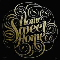 Home Sweet Home - Gold By Seb Lester