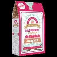 House of the Rising Bun Cake Mix Raspberry & Vanilla 520g - 520 g, Pink