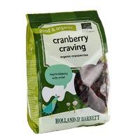 holland barrett organic cranberries 225g 225g