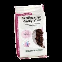 Holland & Barrett No Added Sugar Choccy Raisins 125g - 125 g