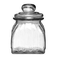 Homemade Vintage Style Glass Storage Jar 0.67ltr (Case of 4)