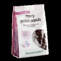 holland barrett choccy peckish peanuts 200g 200g