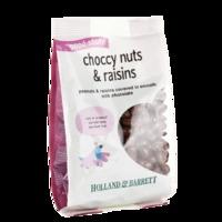 holland barrett choccy peanuts raisins 250g 250g