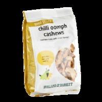 holland barrett chilli oomph cashews 100g