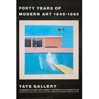 Hockney A Bigger Splash - Vintage Reproduction Poster By David Hockney
